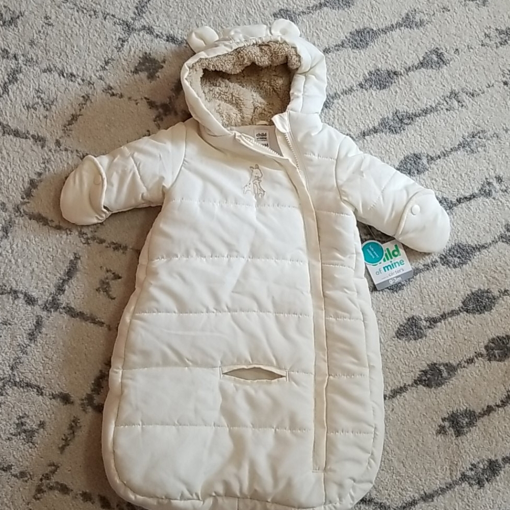 Baby pram snowsuit